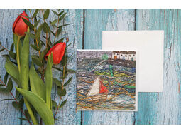 *NEW* Red Sail Blank Greeting Card with Free UK Postage