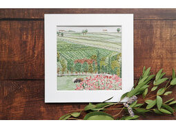 *NEW* Vineyards Hand Embroidery Panel