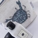 Embroidered Crab Make Up Bag additional 1