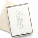 Seahorse Embroidered Sketchbook additional 2