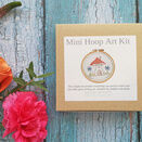 Mini Hoop Art Hand Embroidery Kit - Fairy House additional 1