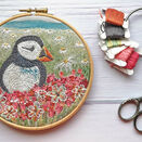 Puffin Island Embroidery Pattern Design additional 5