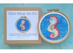 Mini Hoop Art Hand Embroidery Kit: Seahorse alternative