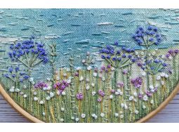 Burgh Island Embroidery Pattern Design alternative