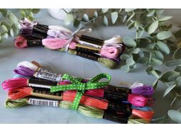 Vibrant Thread Pack of Embroidery threads alternative