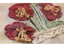 Springtime Gardening Embroidery Pattern Design - Mini Wallhanging - alternative