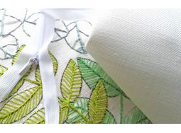 WHITE Cushion back and invisible zip alternative