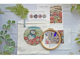 Puffin Island Hand Embroidery Kit alternative