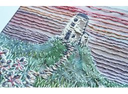 The Old Lighthouse (Llanddwyn Island) Coastal Hand Embroidery Kit alternative