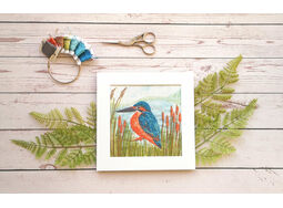 *NEW* Kingfisher Bird Embroidery Pattern Design