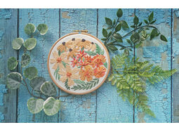 *NEW* Gloriosa Daisies Linen Embroidery Pattern