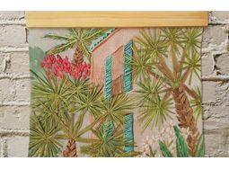 'The Retreat' Embroidery Wall Hanging Panel Design alternative