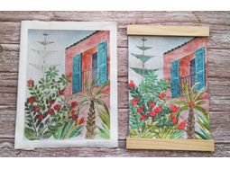 The Villa Garden Wall Hanging Panel Design alternative
