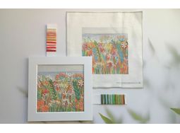 Dune Flowers Stitch Set: Embroidery Pattern with Stitch Guides alternative