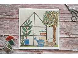 *NEW* The Greenhouse Luxury Linen Mix Embroidery Pattern