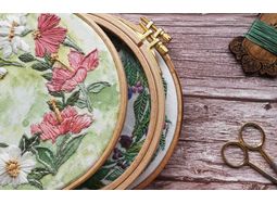 *NEW* Extra Deep 6 inch Embroidery Hoops by Nurge alternative