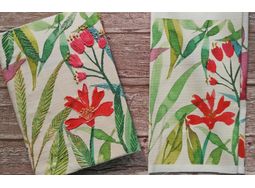 Tropical Journal Embroidery Panel alternative