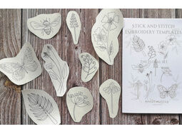 *NEW* Stick and Stitch Embroidery Templates : The Floral Set