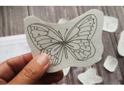 *NEW* Stick and Stitch Embroidery Templates : The Butterfly Set alternative