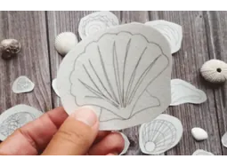 *NEW* Stick and Stitch Embroidery Templates : The Shell Set alternative
