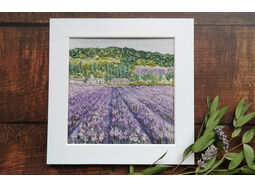 *NEW* Lavender Fields Linen Hand Embroidery Pattern