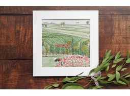'Vineyards' Hand Embroidery Kit alternative