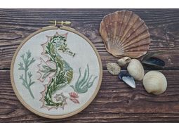 *NEW* Seahorse hand embroidery pattern design