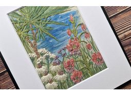 The Coast Path Hand Embroidery Kit *NEW* alternative