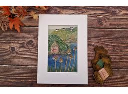 The Old Bantham Boathouse Hand Embroidery Kit *NEW* alternative
