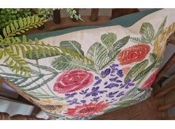 PRE-ORDER Summer Sunflowers Cushion Hand Embroidery Kit: Make your own cushion kit *NEW* alternative