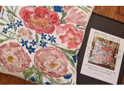Vintage Rose Cushion Hand Embroidery Kit *NEW DESIGN*