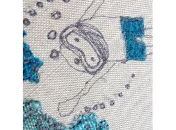 'Little Swimmer' PDF Embroidery Template Now Half Price at £3! alternative