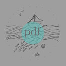 'Boat & Shoal of Fish' PDF Embroidery Template additional 1