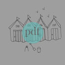 'Beach Huts' PDF Embroidery Template additional 1