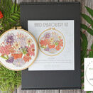 'Blooms' Floral Hoop Art Hand Embroidery Kit additional 3