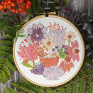 'Blooms' Floral Hoop Art Hand Embroidery Kit additional 7