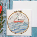 'New Horizons' Printed Embroidery Greetings Card additional 1