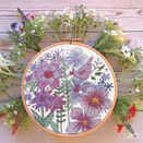 'Birdsong' Floral Hoop Art Hand Embroidery Kit additional 10