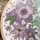 'Birdsong' Floral Hoop Art Hand Embroidery Kit additional 9