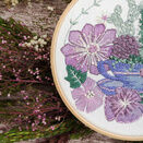 'Tea & Succulents' Floral Hoop Art Embroidery Kit additional 7