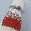 Christmas Cracker Box set of 6 Embroidered designs additional 4