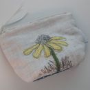 Echinacea Flower Makeup bag additional 1