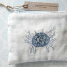 Embroidered Crab Coin Purse additional 2