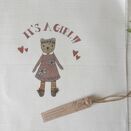 'It's a Girl!' New Baby Linen Panel Embroidery Pattern additional 4