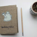 'Gardening Notes' Embroidered Notebook additional 2