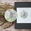 'Lupin' Floral Hoop Art Hand Embroidery Kit additional 9
