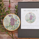 'Lupin' Floral Hoop Art Hand Embroidery Kit additional 1