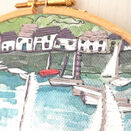 "Regatta" Linen Panel Embroidery Pattern Design additional 6
