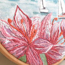 "Regatta" Linen Panel Embroidery Pattern Design additional 4