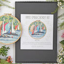 'Dartmouth Sail Boats' Hoop Art Hand Embroidery Kit additional 1